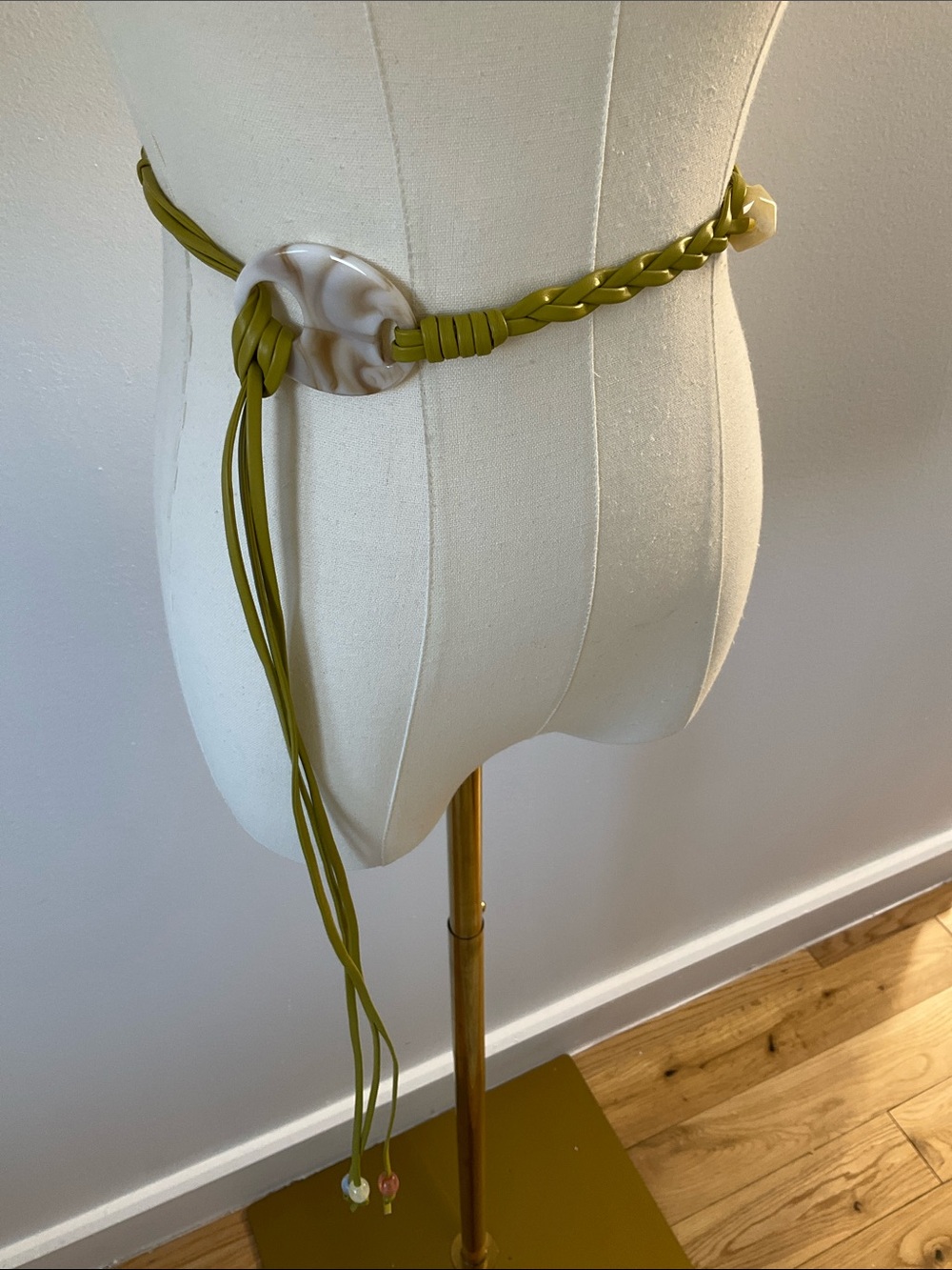 Olive Green Braided belt